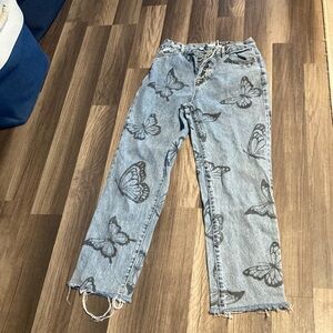 Jeans butterfly pacson